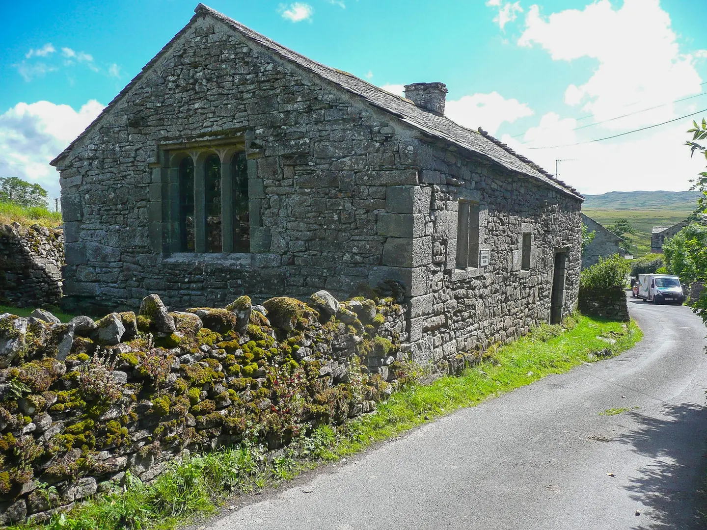 Photo of Keld Chapel, an ancient site near Morland, Cumbria, north west England.