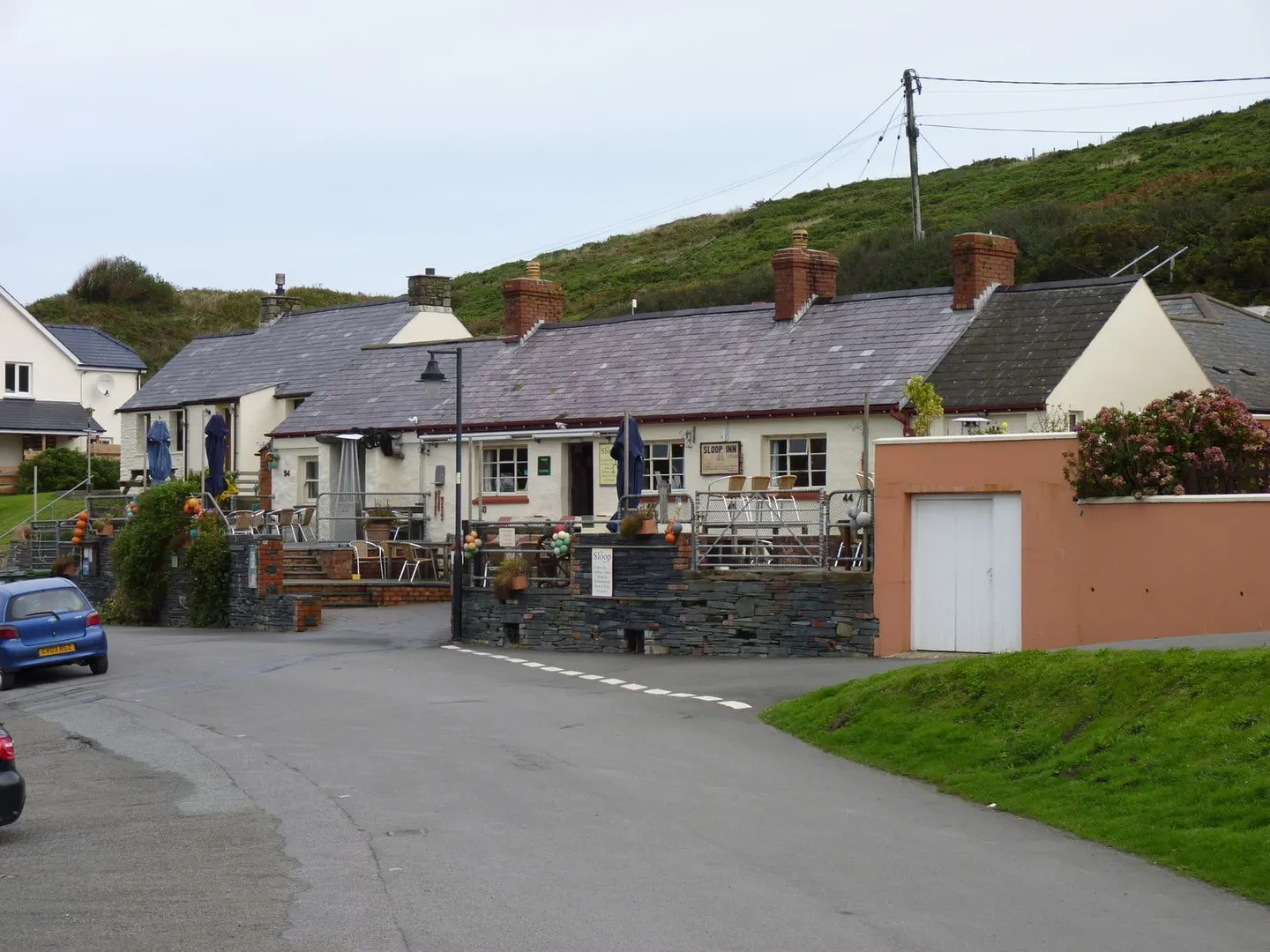 Photo of The Sloop Inn (Porthgain), a pub in Pembrokeshire, south west Wales.