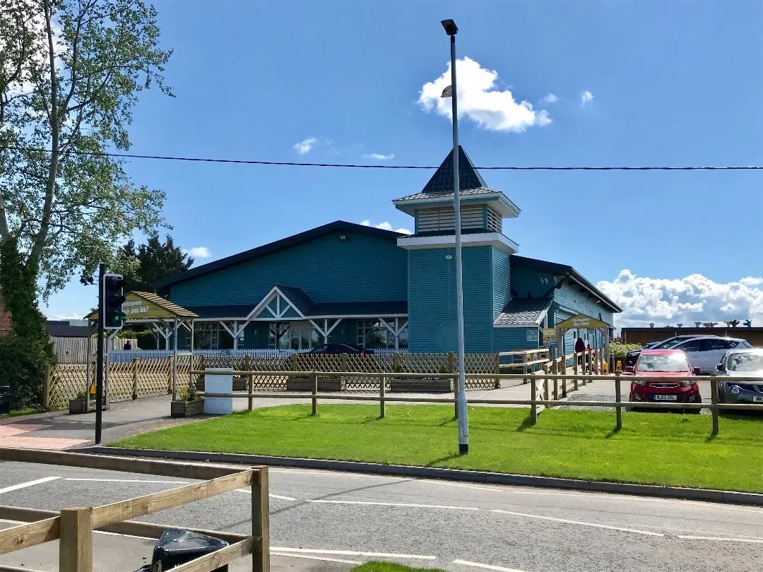 Photo of The Ice Cream Farm, a visitor attraction near Tattenhall, Cheshire, north west England.
