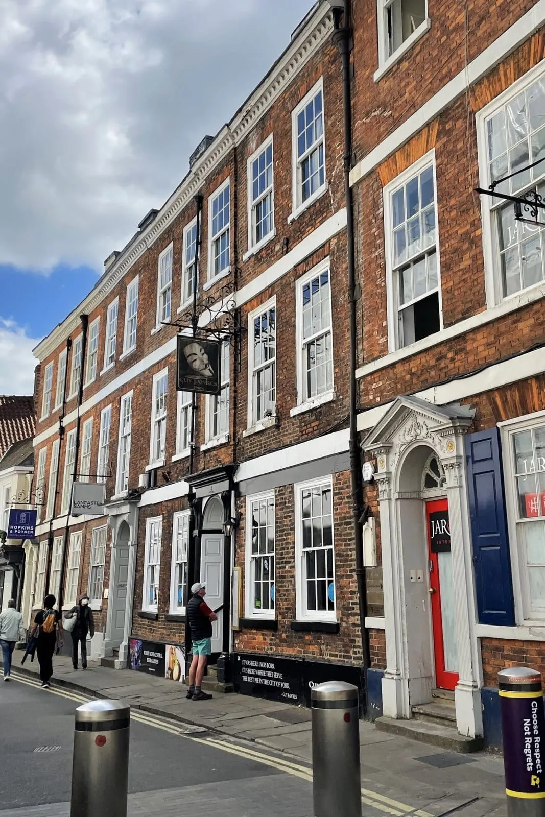 Photo of Guy Fawkes Inn, a pub in North Yorkshire, northern England.