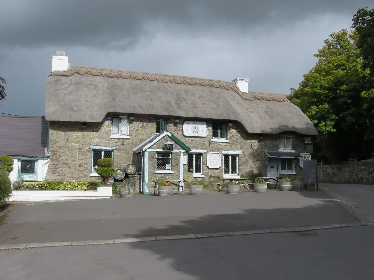 Photo of Coles Brewery & Distillery, a distillery near Llanddarog, Carmarthenshire, south west Wales.