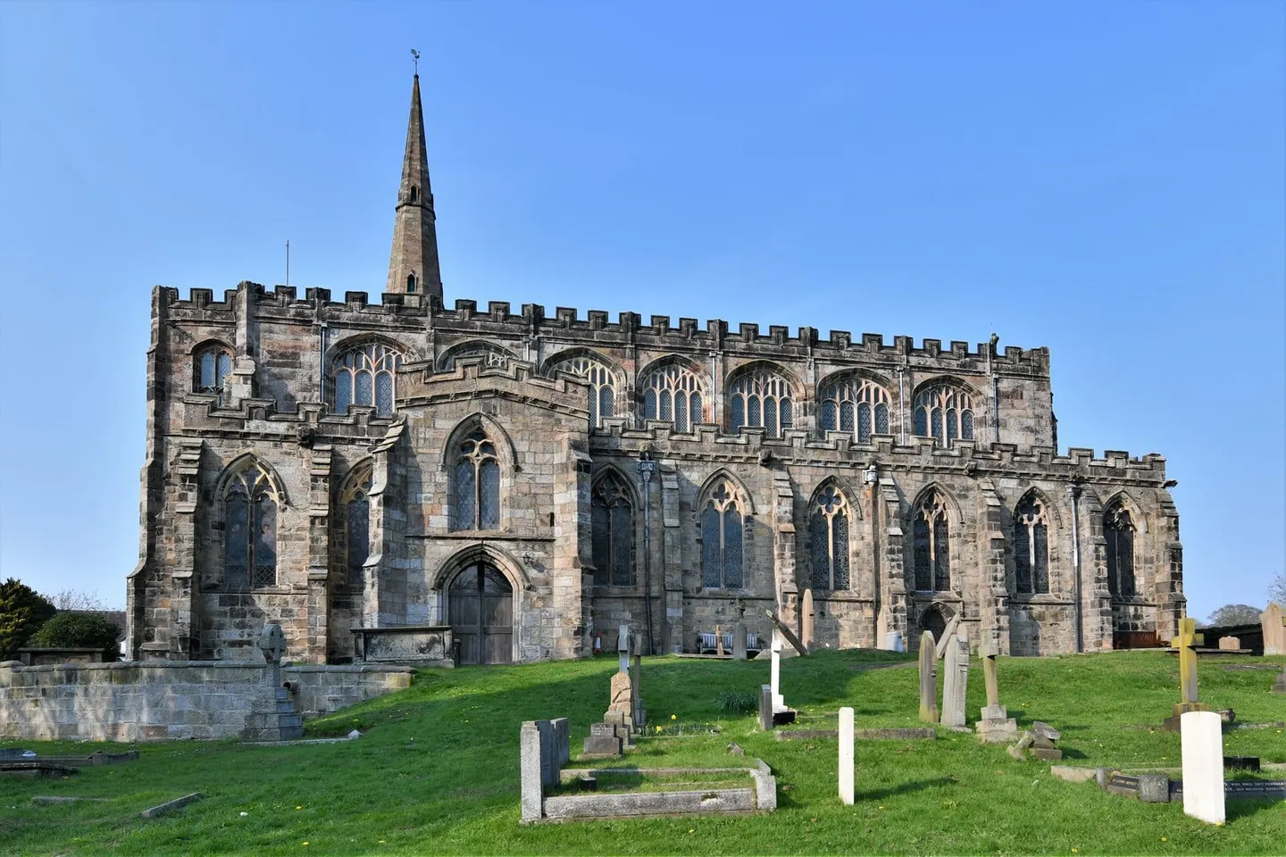 Photo of Astbury, a village in Cheshire, north west England.