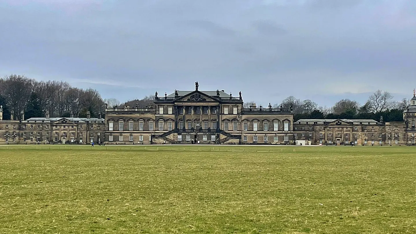 Photo of Wentworth, a village in South Yorkshire, northern England.