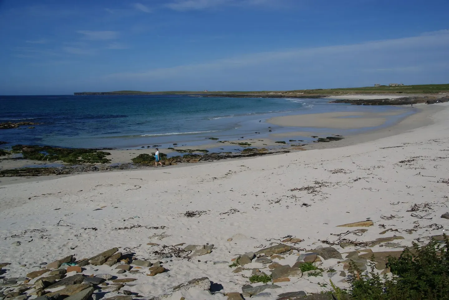 Photo of Grobust, a beach near Pierowall, the Orkney Islands, the Scottish Highlands and Islands.