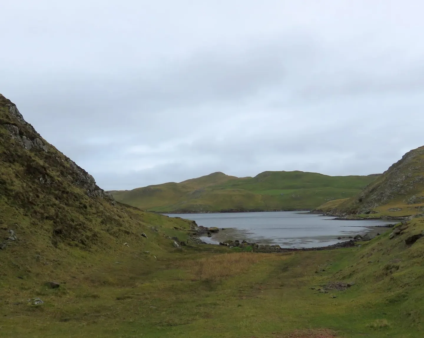 Photo of Mavis Grind, a visitor attraction near Brae, the Shetland Islands, the Scottish Highlands and Islands.