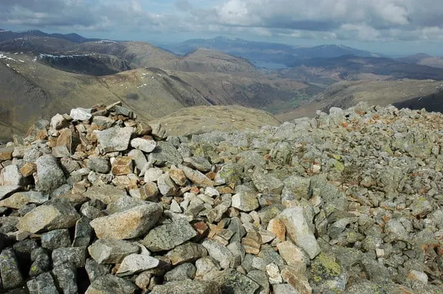 Photo: Great End, a 910m Lake District fell near Wasdale Head, Cumbria, north west England.