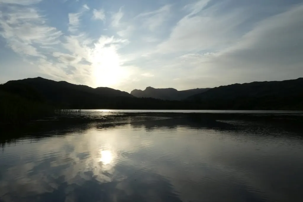 Photo of Elterwater, a Site of Special Scientific Interest near Skelwith Bridge in the Lake District, Cumbria, north west England.