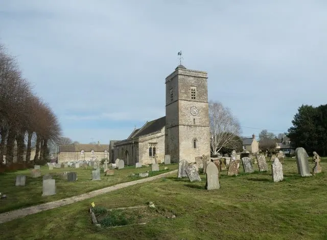 Photo of Ascott-under-Wychwood, a village in the Cotswolds, Oxfordshire, south east England.