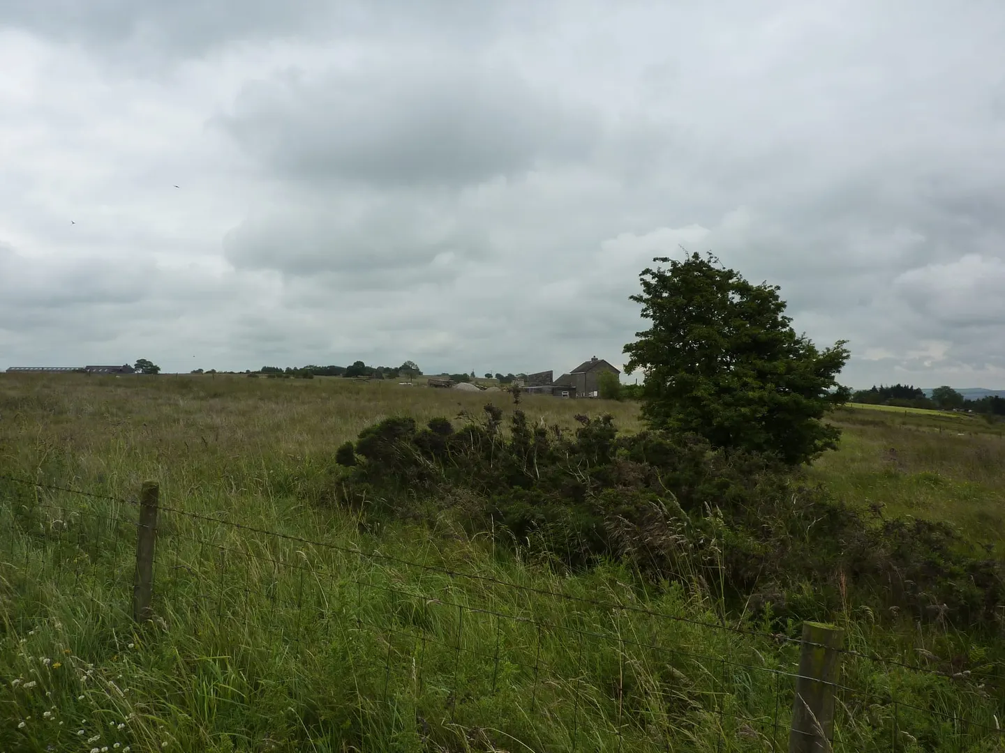 Photo of Grindon Moor, a country estate near Butterton in the Peak District, Staffordshire, central England.