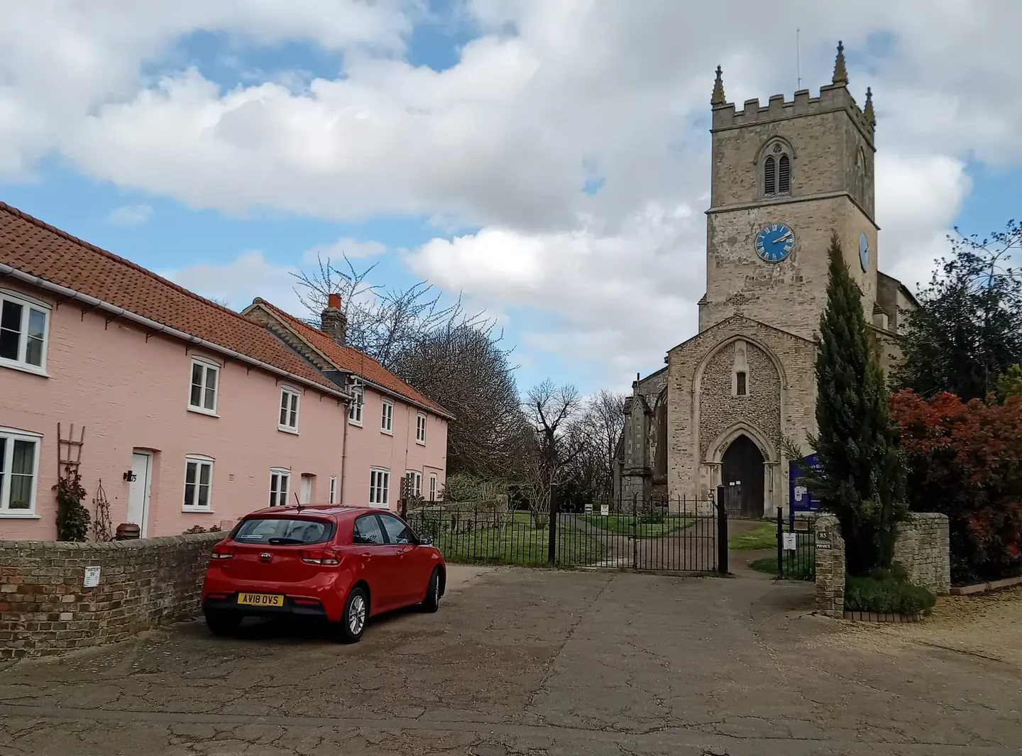 Photo of Holy Trinity Church, Bottisham, a church in Cambridgeshire, eastern England.