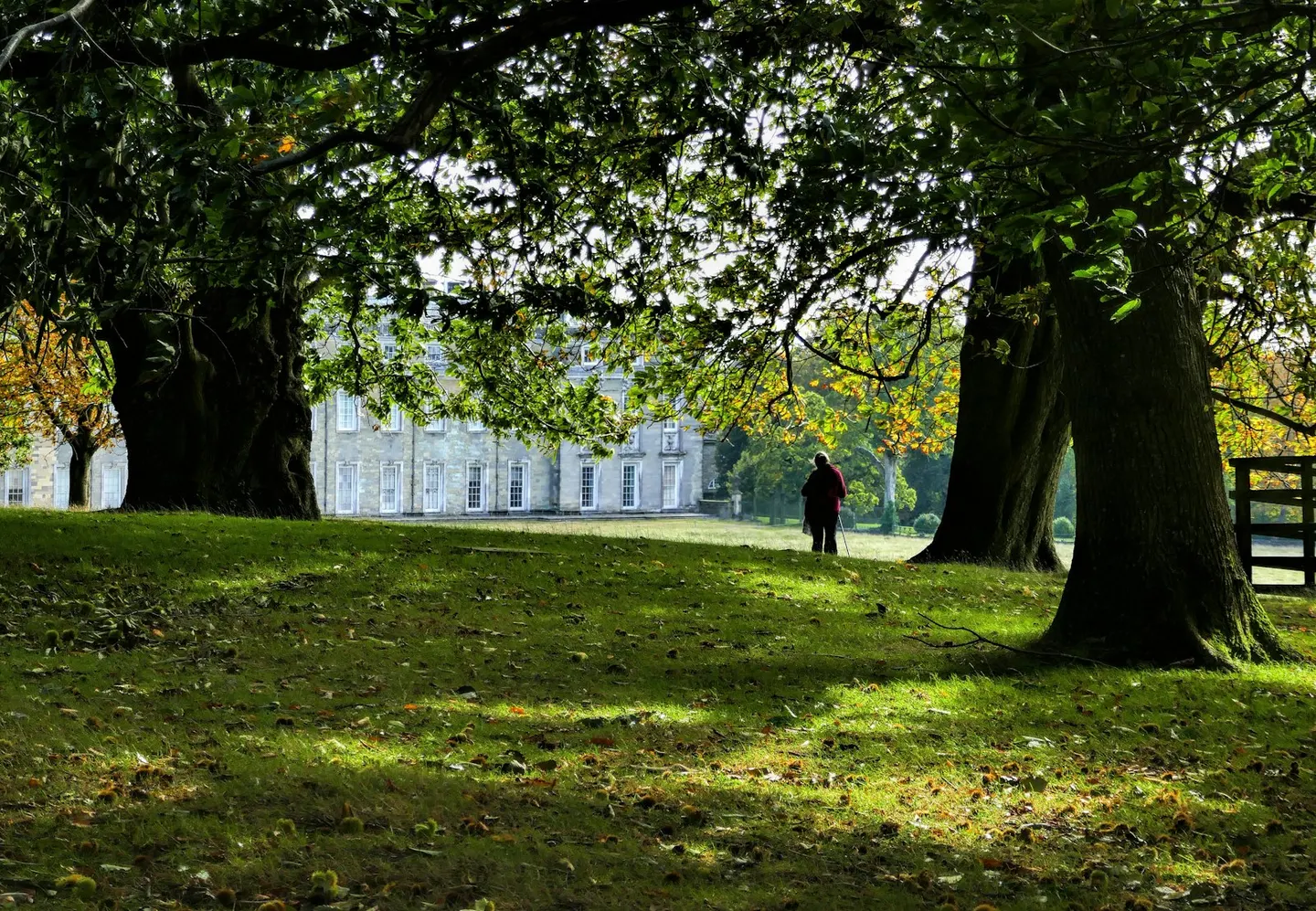 Photo of Petworth, a village in the South Downs, West Sussex, south east England.