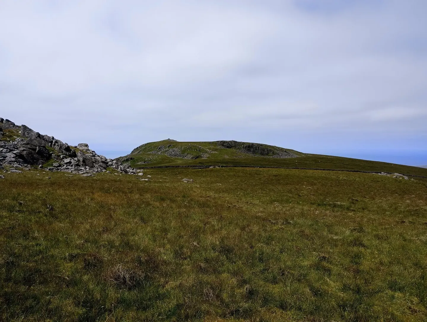 Photo: Kinmont Buck Barrow, a 535m Lake District fell near Broughton-in-Furness, Cumbria, north west England.
