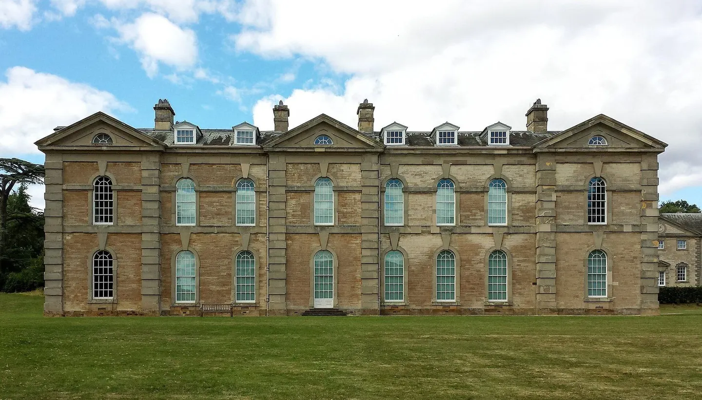 Photo of Compton Verney, a Grade II* registered house & garden near Kineton, Warwickshire, central England.