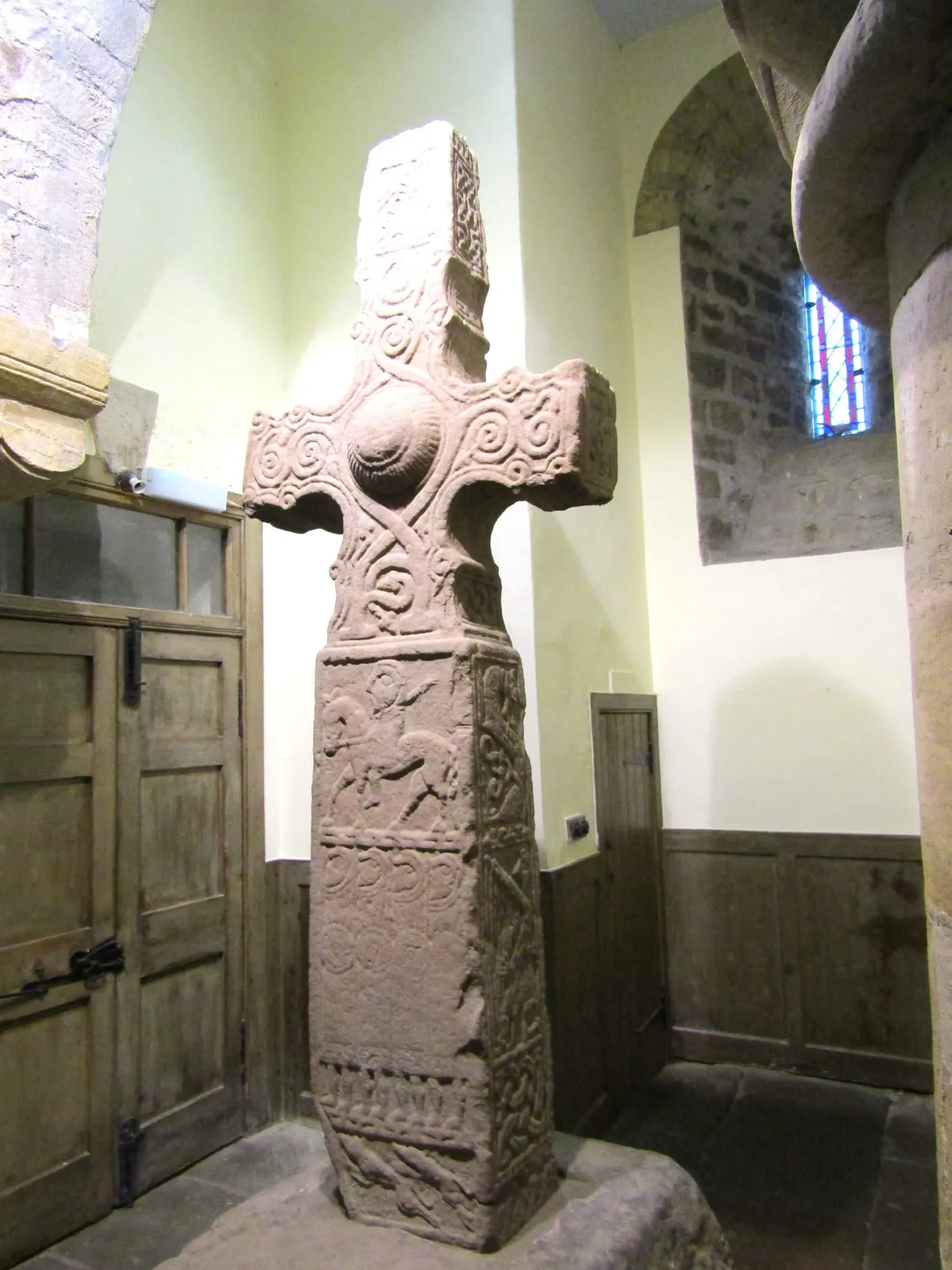 Photo of St Serf's Church, Dunning, a church in Perth and Kinross, central Scotland.