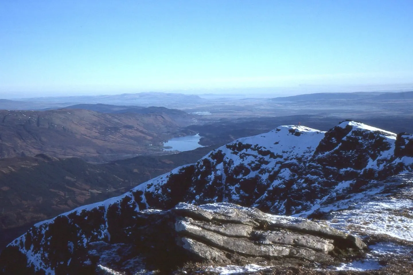 Photo: Ben Lomond, a 974m Munro near Rowardennan in Loch Lomond & The Trossachs, Stirling, central Scotland.