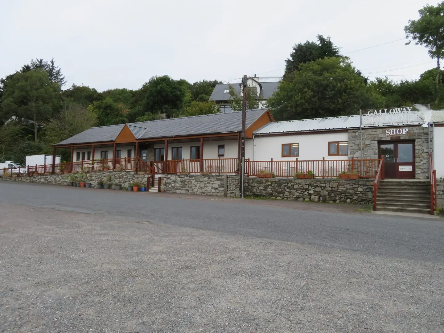 Photo of Galloway Smokehouse, a farm & farm shop near Carsluith, Dumfries and Galloway, southern Scotland.