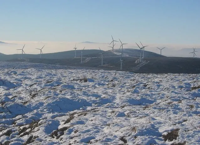 Photo: Blackhope Scar, a 652m hill near Peebles, Midlothian, central Scotland.
