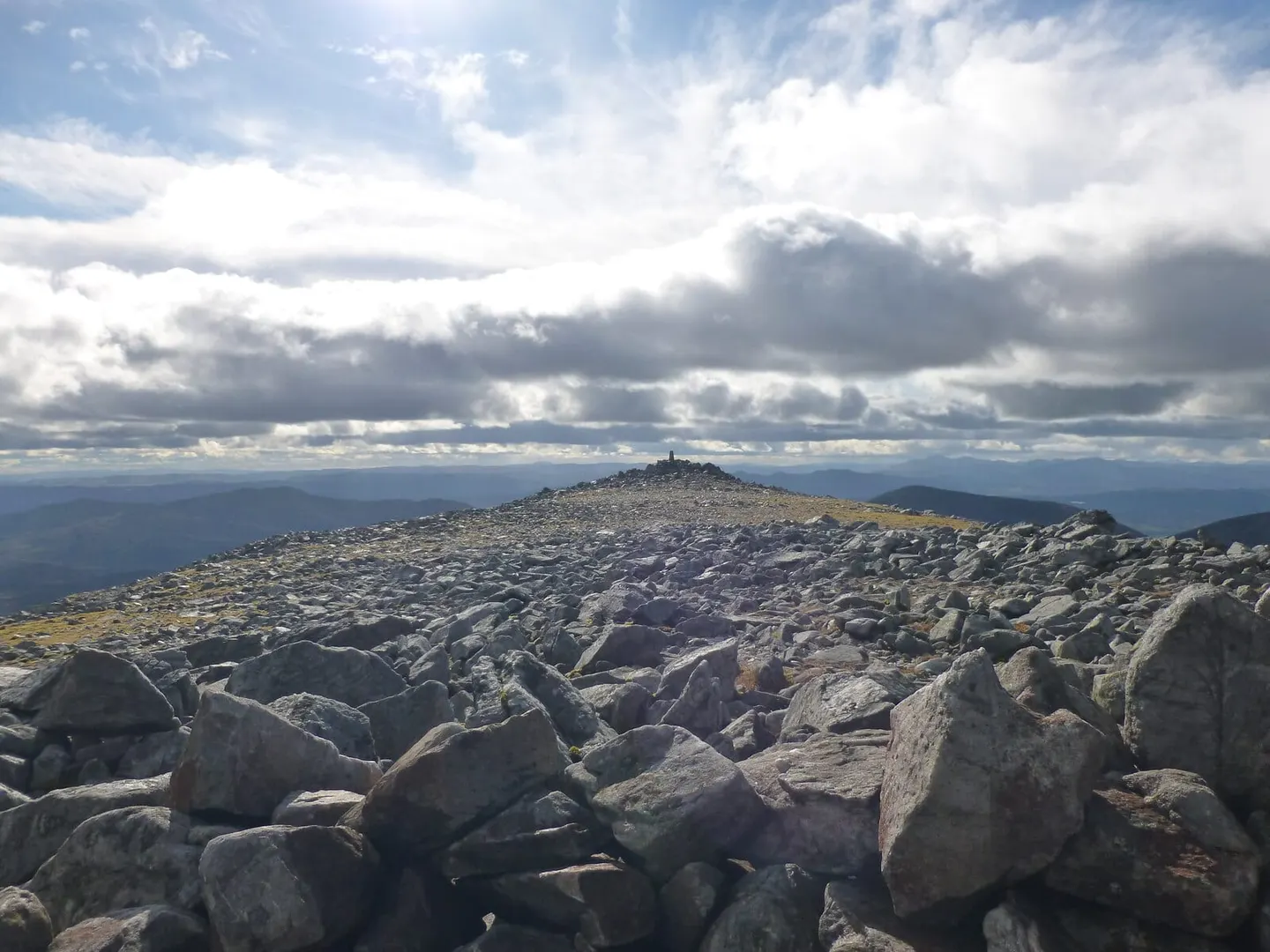 Photo: Beinn a' Ghlo, a 1,122m Munro near Blair Atholl in the Cairngorms, Perth and Kinross, central Scotland.