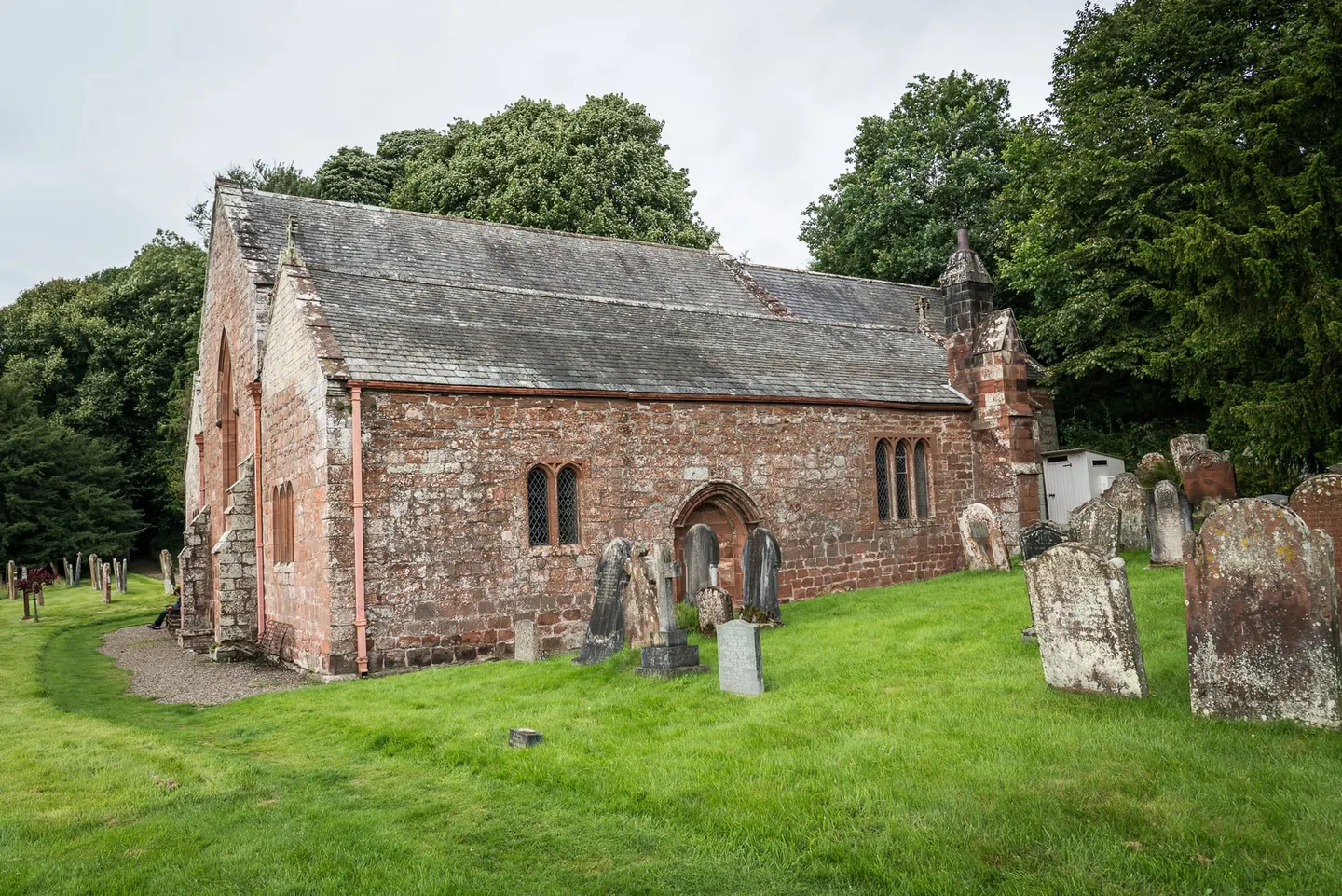 Photo of St Oswald's Church, Kirkoswald, a church in Cumbria, north west England.
