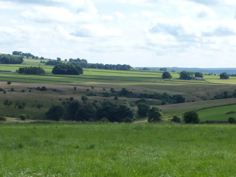 Photo of Monyash, a country estate near Over Haddon in the Peak District, Derbyshire, central England.
