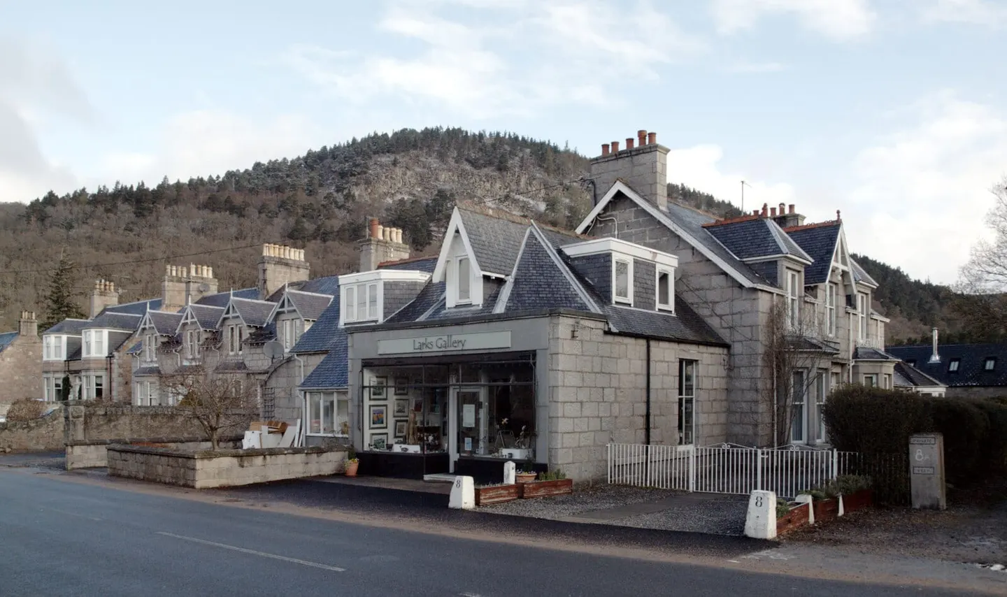 Photo of The Fish Shop, a restaurant near Ballater in the Cairngorms, Aberdeenshire, north east Scotland.