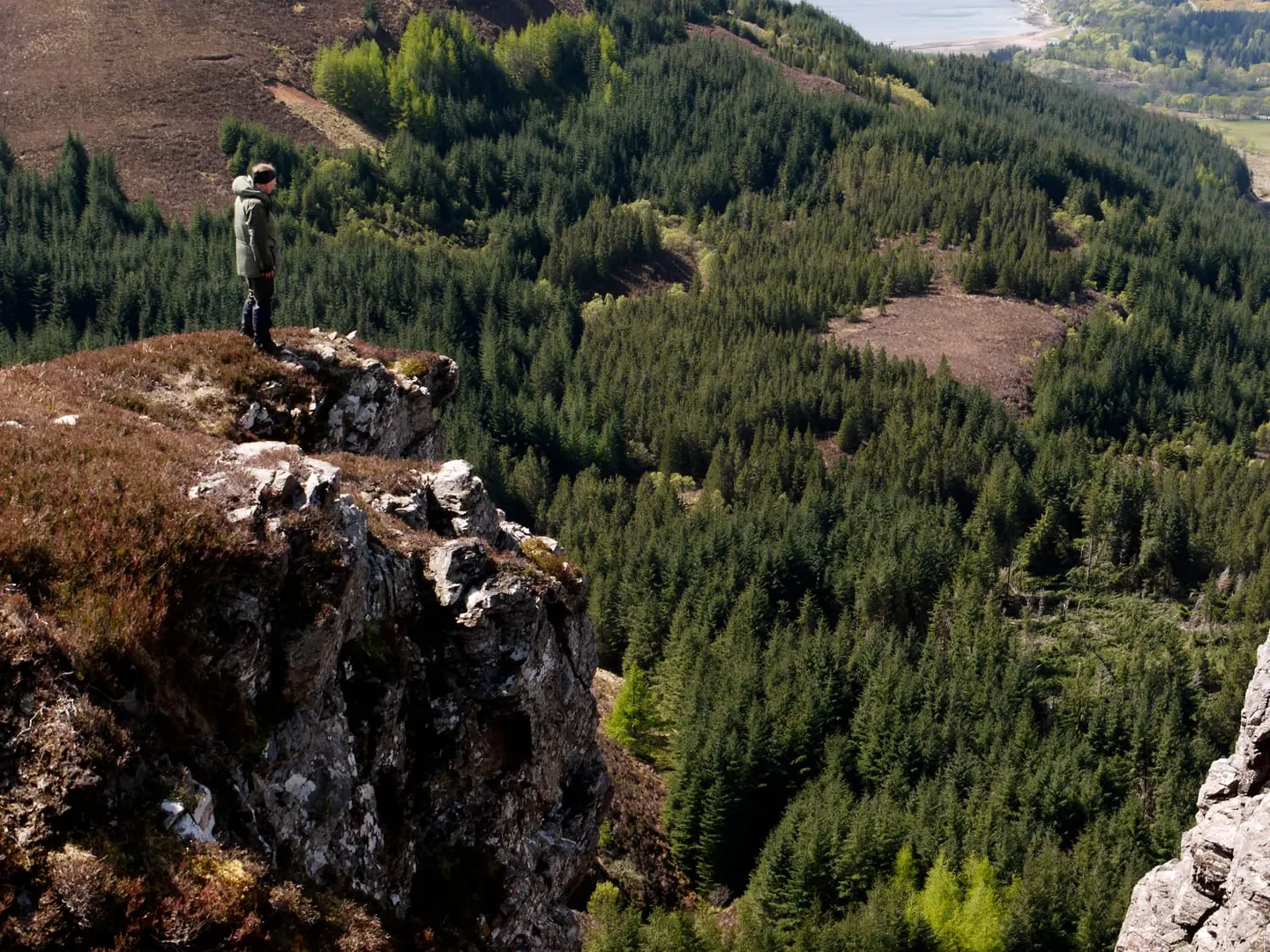 Photo: Auchtertyre Hill, a 453m hill near Balmacara, Highland, the Scottish Highlands and Islands.