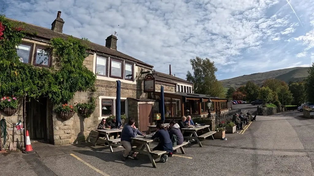 Photo of Top Brink Inn, a pub near Todmorden, West Yorkshire, northern England.