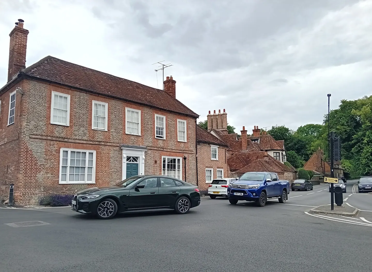 Photo of Streatley, a village in the North Wessex Downs, Berkshire, south east England.