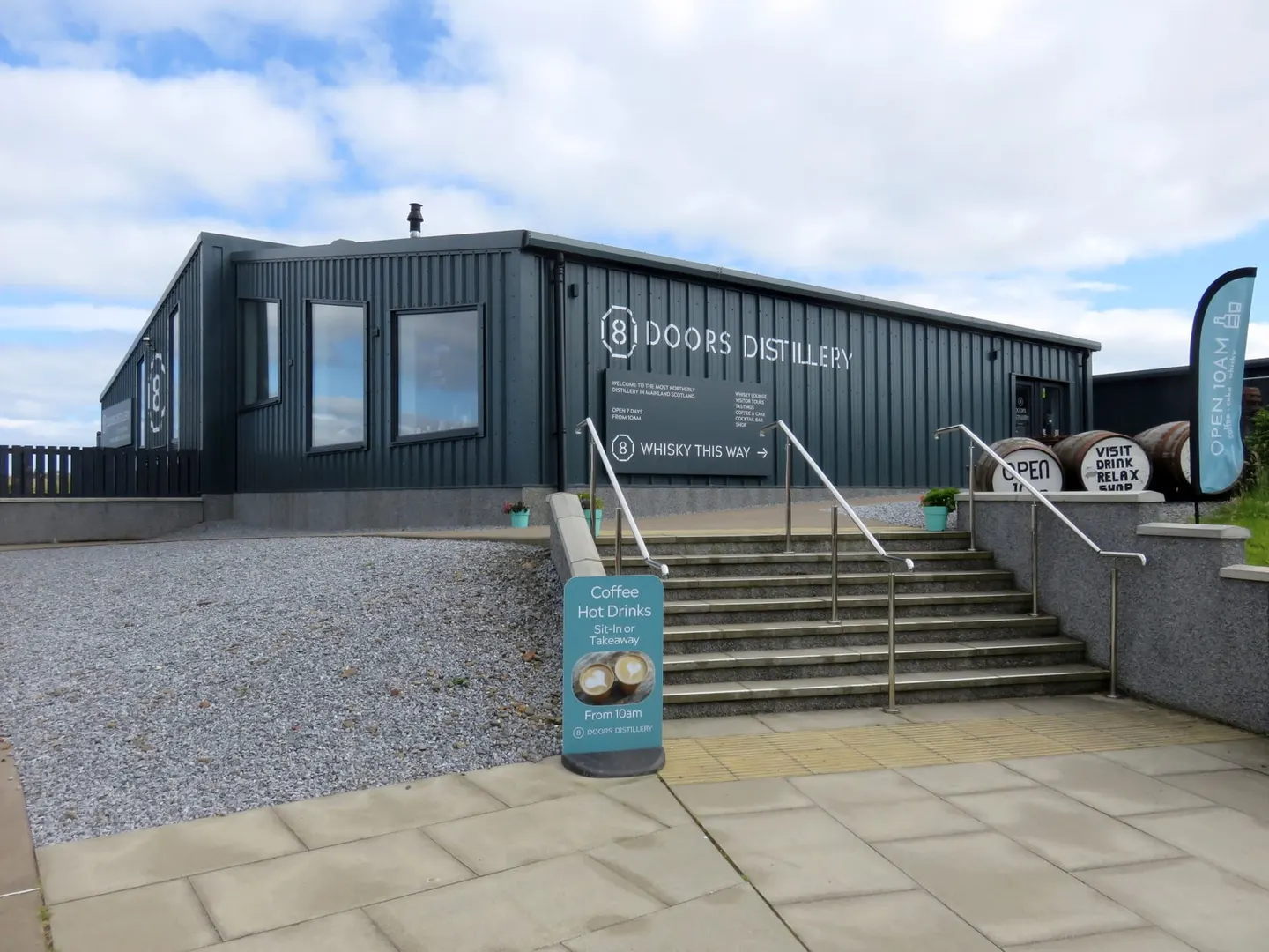 Photo of 8 Doors Distillery, a distillery near John o' Groats, Highland, the Scottish Highlands and Islands.