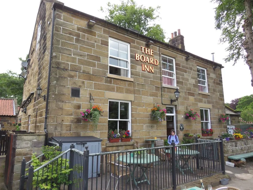 Photo of The Board Inn (Lealholm), a pub in the North York Moors, North Yorkshire, northern England.