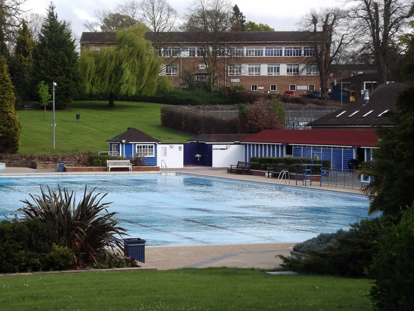 Photo of Guildford Lido, a lido near Chilworth, Surrey, south east England.