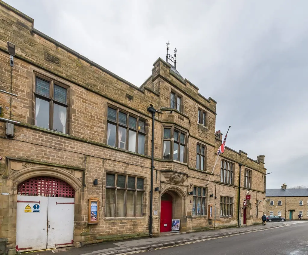 Photo of Bakewell, a village in the Peak District, Derbyshire, central England.