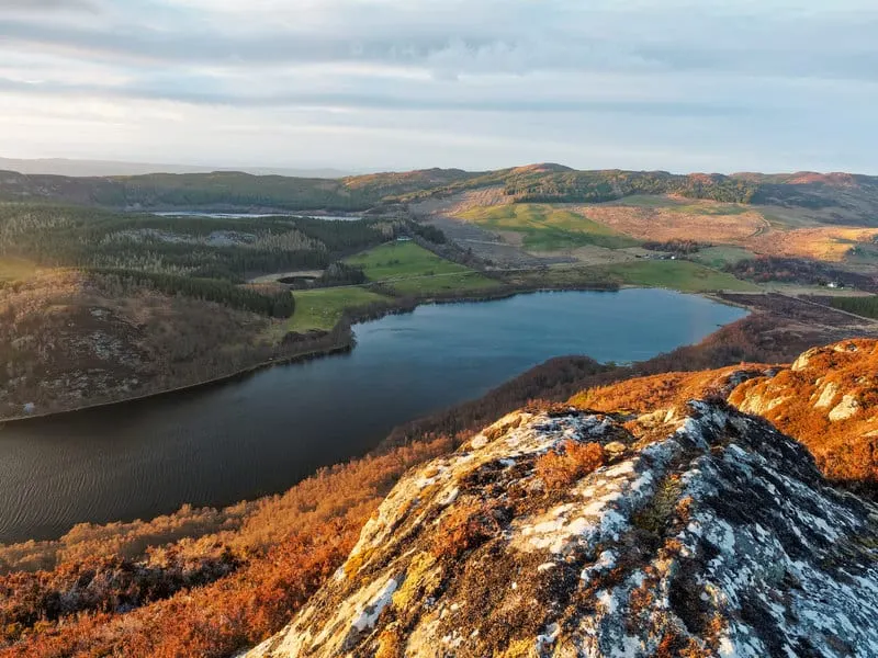 Photo of RSPB Loch Ruthven, a nature reserve near Tomatin, Highland, the Scottish Highlands and Islands.