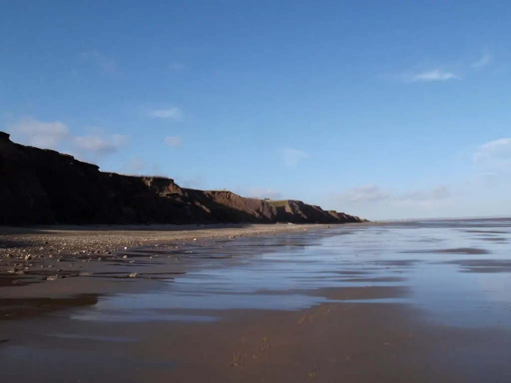 Photo of Skipsea, a swimming spot near Bridlington, East Riding of Yorkshire, northern England.