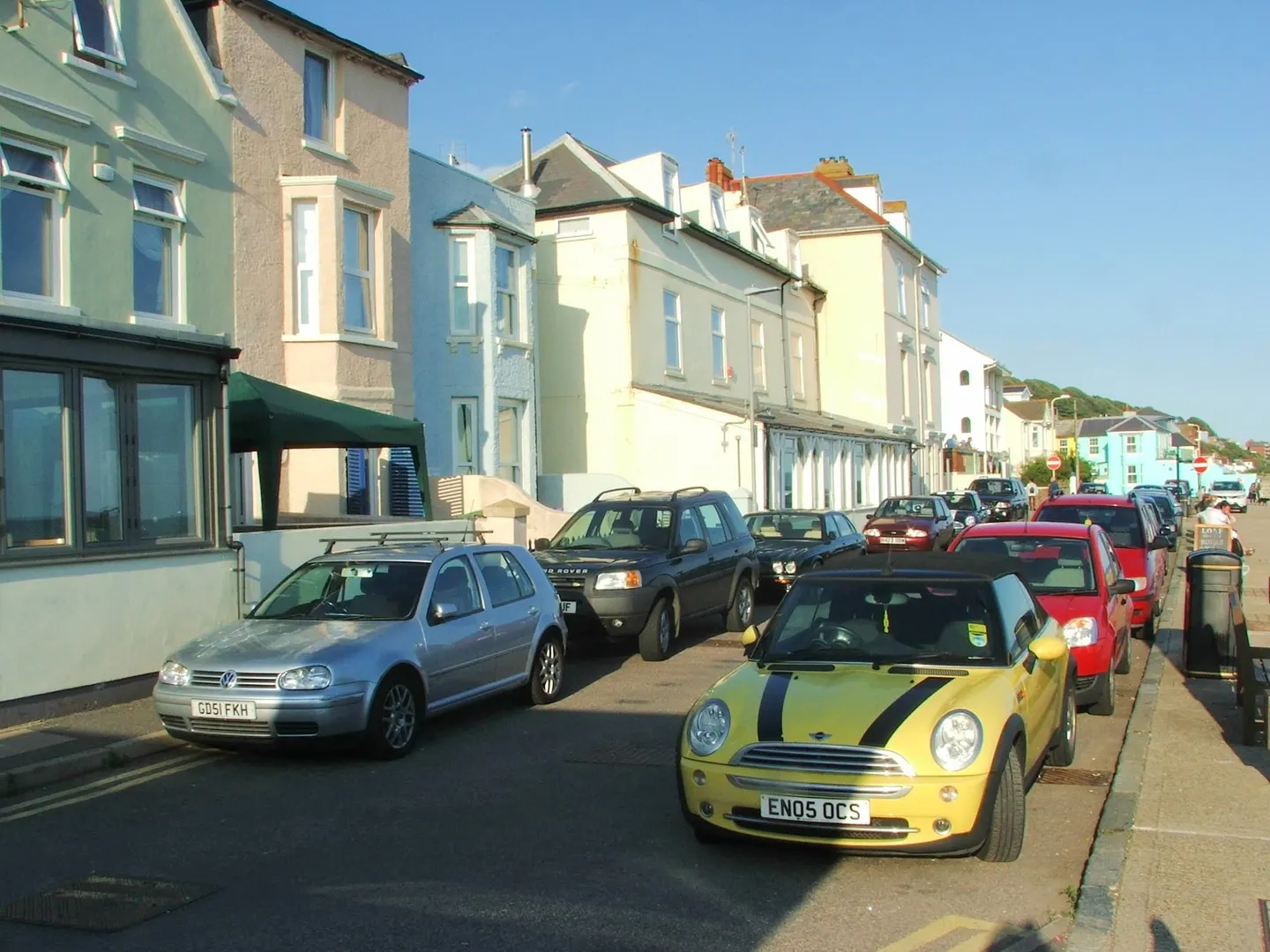 Photo of Sandgate Granville Parade, a swimming spot near Hythe, Kent, south east England.