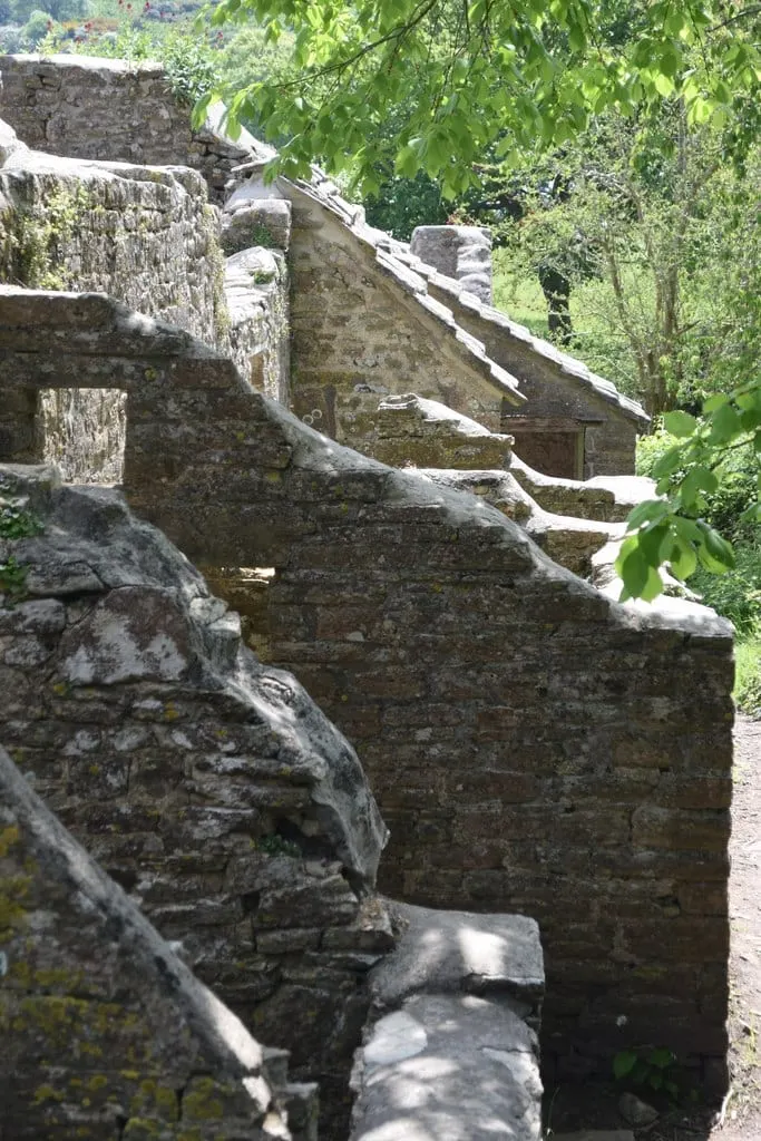 Photo of Tyneham, a landmark near Kingston, Dorset, south west England.