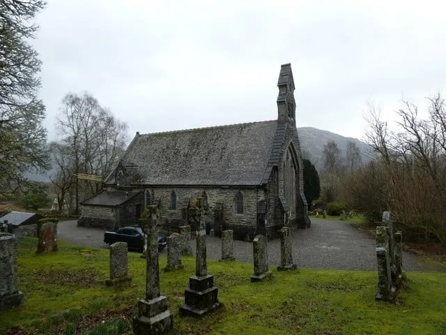 Photo of Balquhidder Parish Church, a church in Loch Lomond & The Trossachs, Stirling, central Scotland.