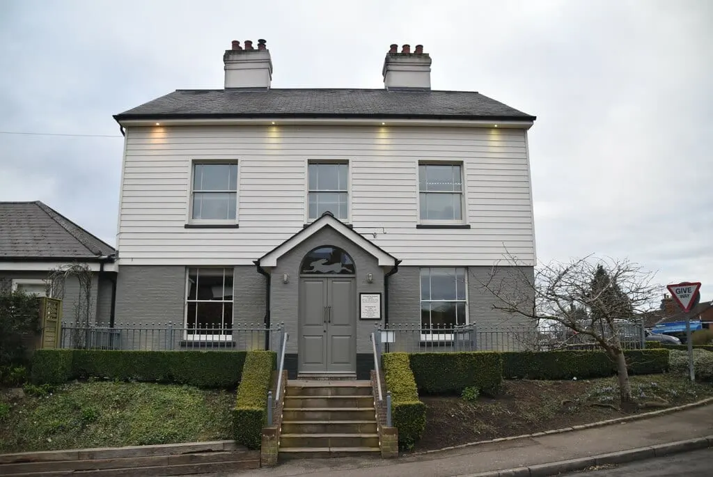 Photo of The Kentish Hare, a gastropub near Bidborough (near Tunbridge Wells) in the High Weald, Kent, south east England.
