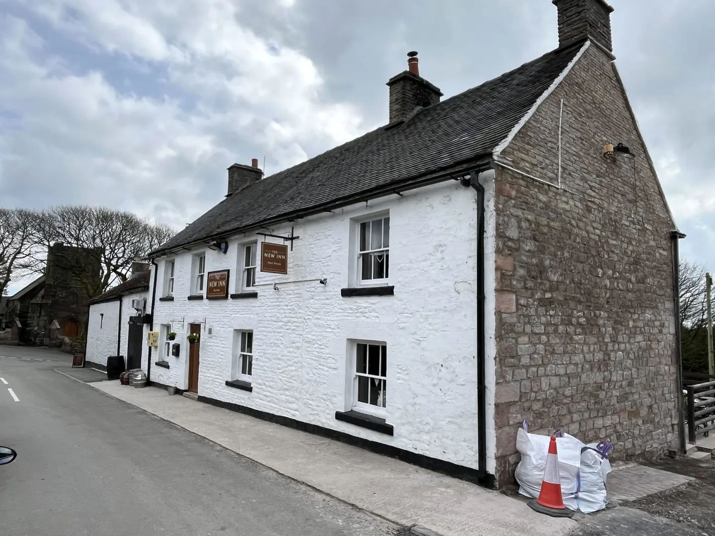 Photo of Flash, a village in the Peak District, Staffordshire, central England.
