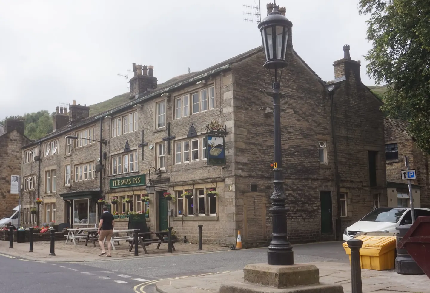 Photo of Delph, a village in Greater Manchester, north west England.