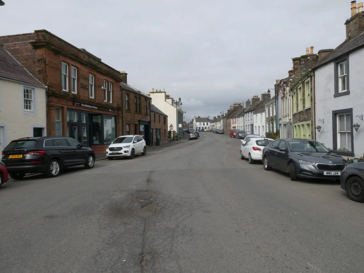 Photo of Whithorn, a village in Dumfries and Galloway, southern Scotland.