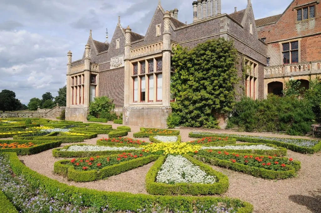 Photo of Charlecote Park, a Grade II* registered house & garden in Warwickshire, central England.