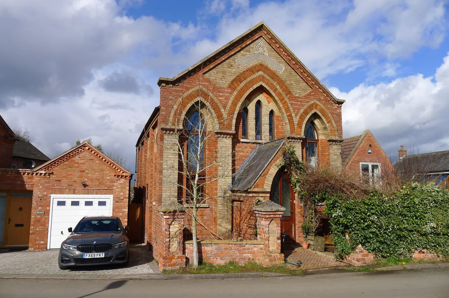 Photo of Long Clawson, a village in Leicestershire, central England.