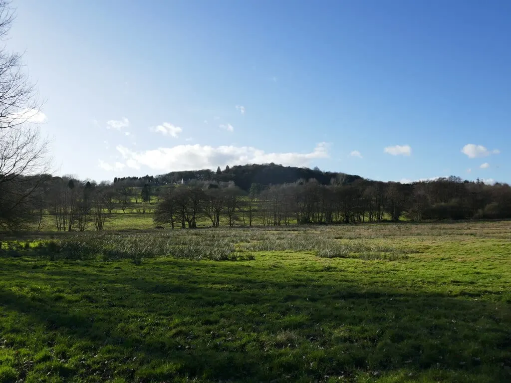 Photo of Ulverscroft Valley, a Site of Special Scientific Interest in Leicestershire, central England.