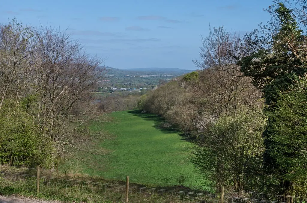 Photo of Reigate Hill and Gatton Park, a country estate in Surrey, south east England.