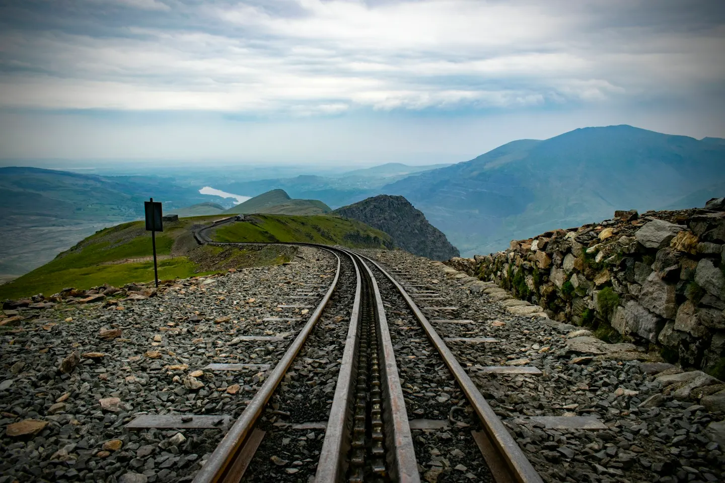 Photo of Snowdon Mountain Railway, a visitor attraction near Llanberis in Eryri, Gwynedd, north Wales.
