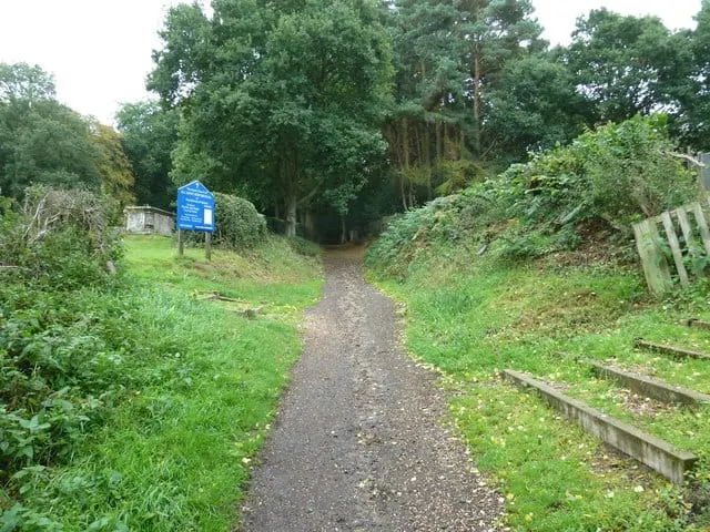Photo: Bow Brickhill, a 171m hill near Woburn, Buckinghamshire, south east England.