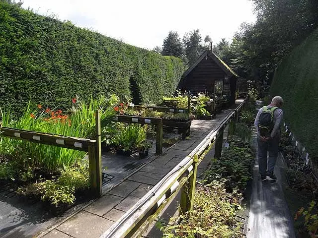 Photo of Bide-a-Wee Cottage Garden, a garden near Netherwitton, Northumberland, north east England.