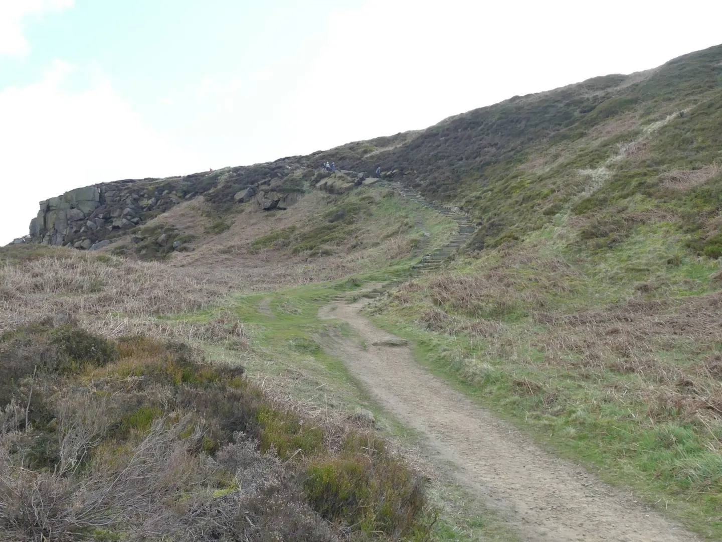 Photo: Ilkley Moor, a viewpoint in West Yorkshire, northern England.