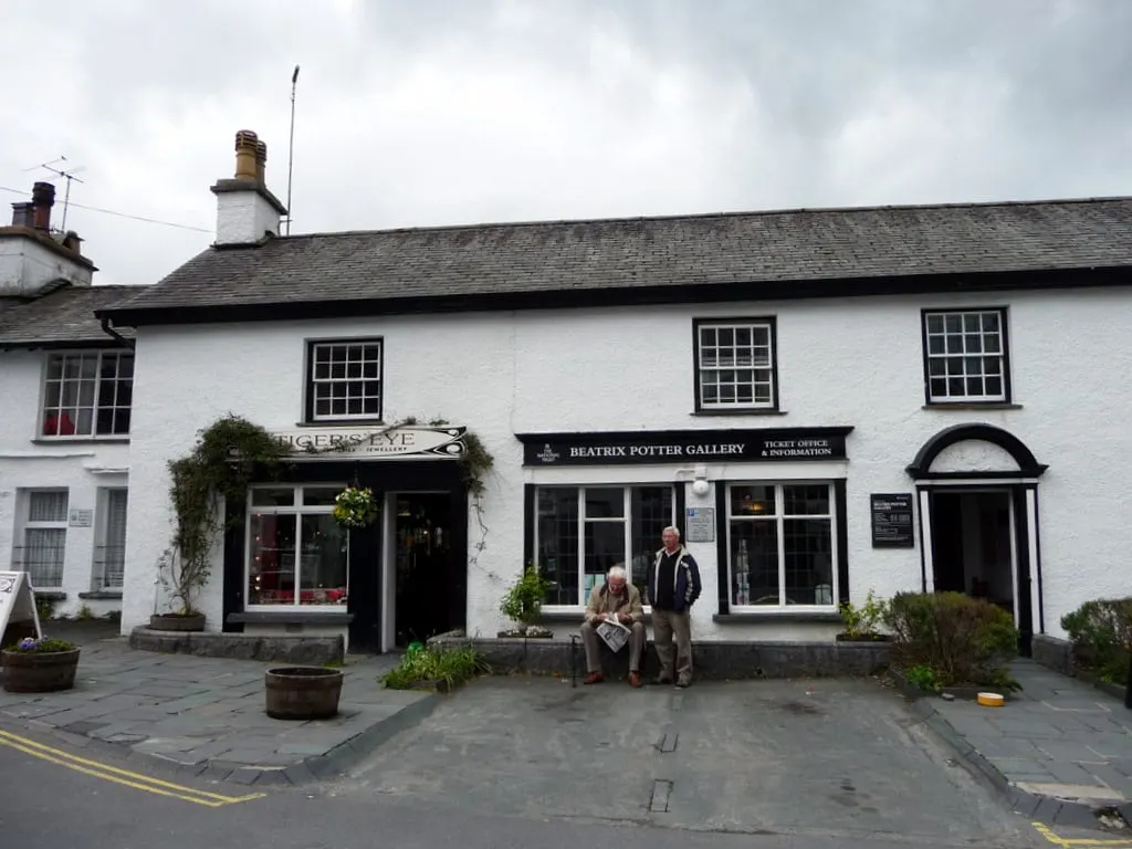 Photo of Beatrix Potter Gallery, a visitor attraction near Hawkshead in the Lake District, Cumbria, north west England.